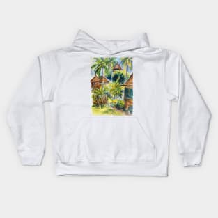 Ubud, Bali III Kids Hoodie